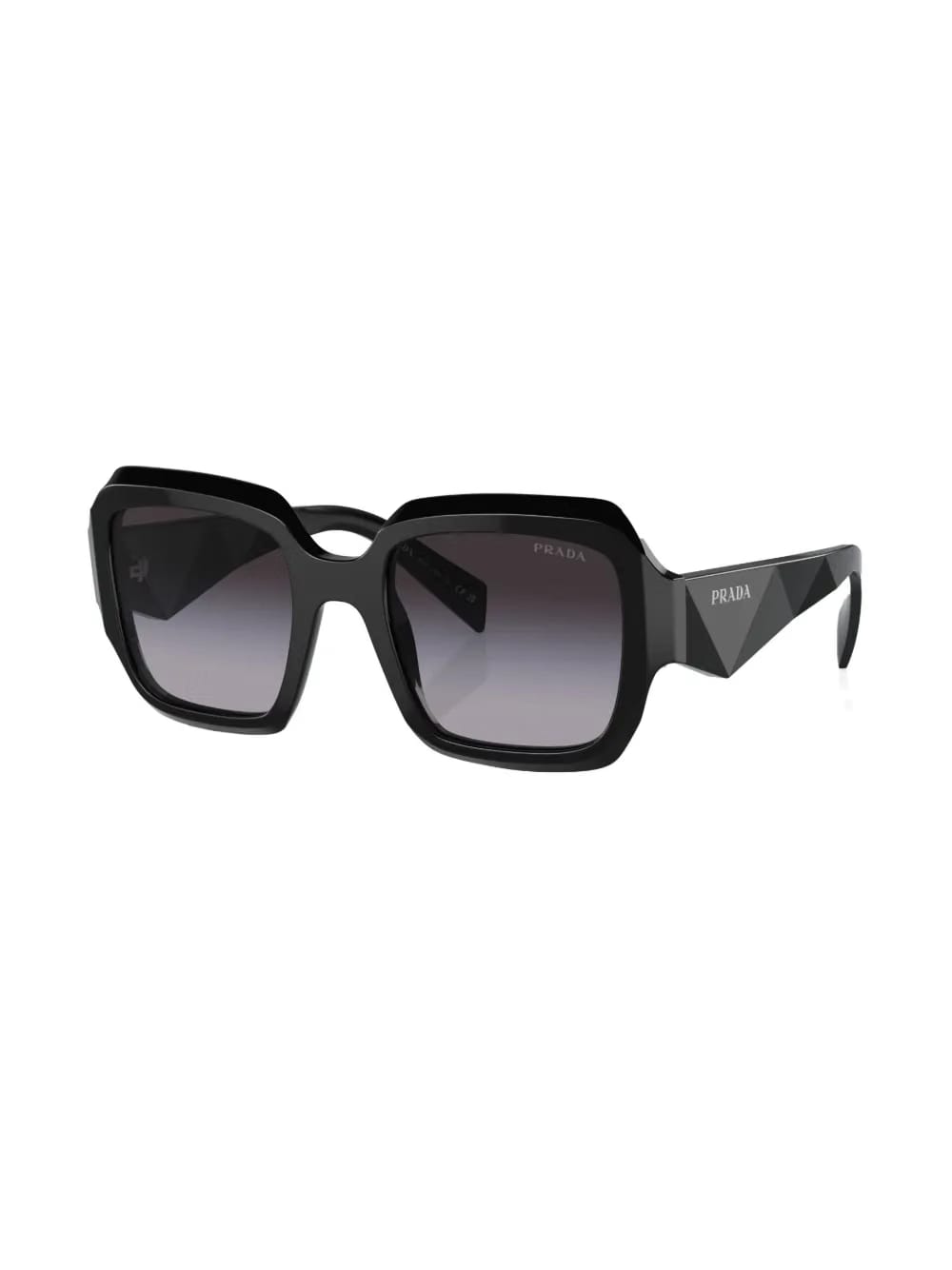 logo-print oversize-frame sunglasses