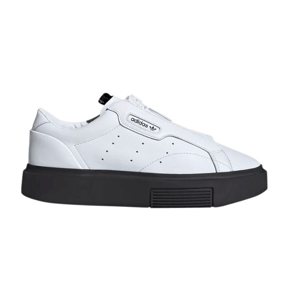 Women's Sleek Super Zip 'White Black'