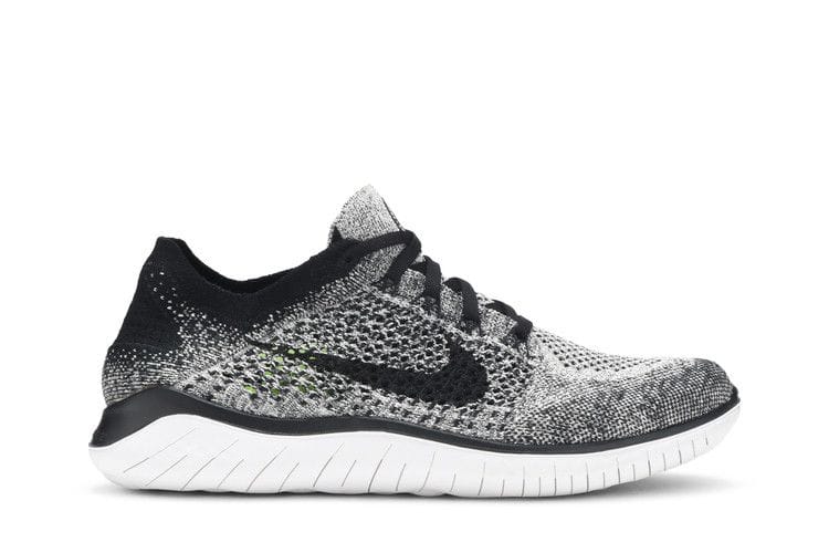 Women's Free RN Flyknit 2018 'White Black'