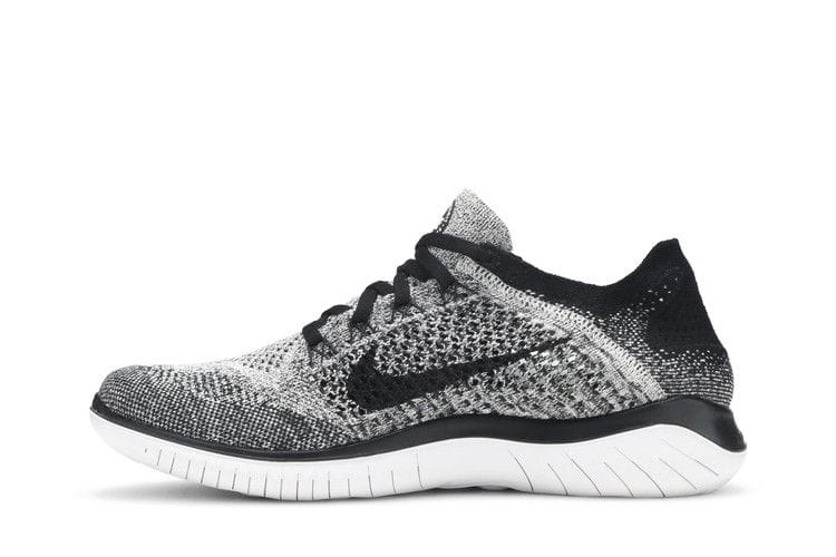 Women's Free RN Flyknit 2018 'White Black'