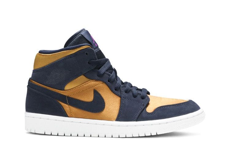 Men's Air Jordan 1 Mid SE Premium 'Stain Gold'