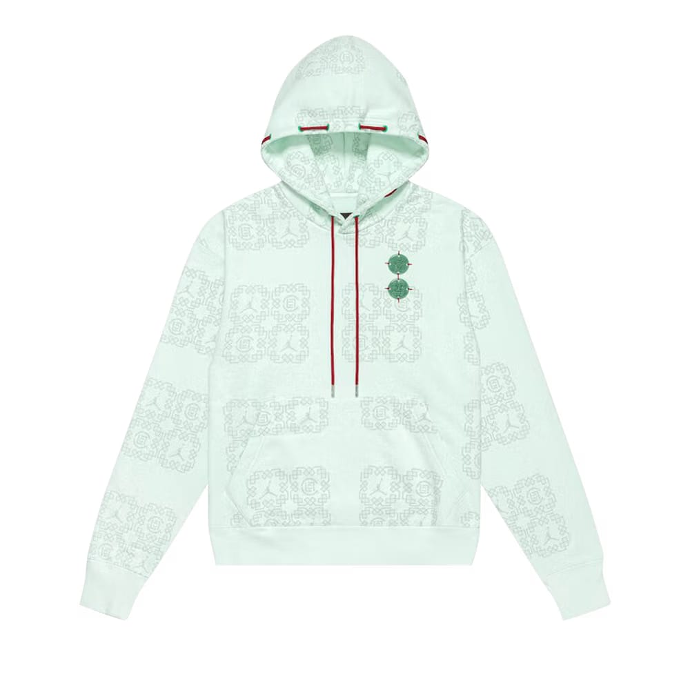 Air Jordan x Clot Jade Fleece Hoodie Barely Green