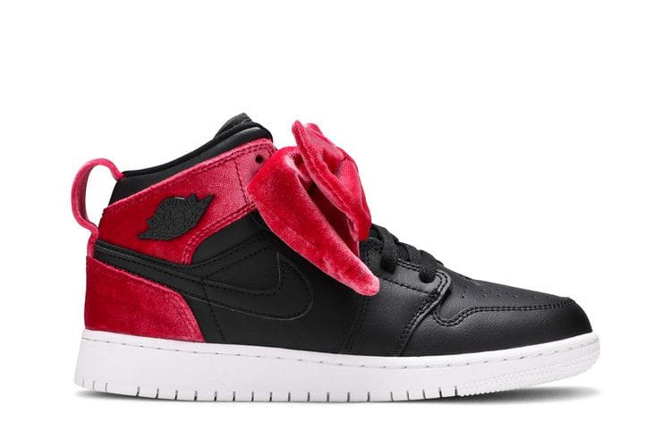 Air Jordan 1 Mid Bow XLD GS 'Noble Red'