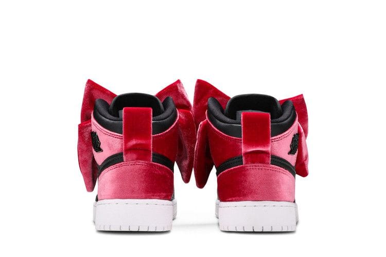 Air Jordan 1 Mid Bow XLD GS 'Noble Red'