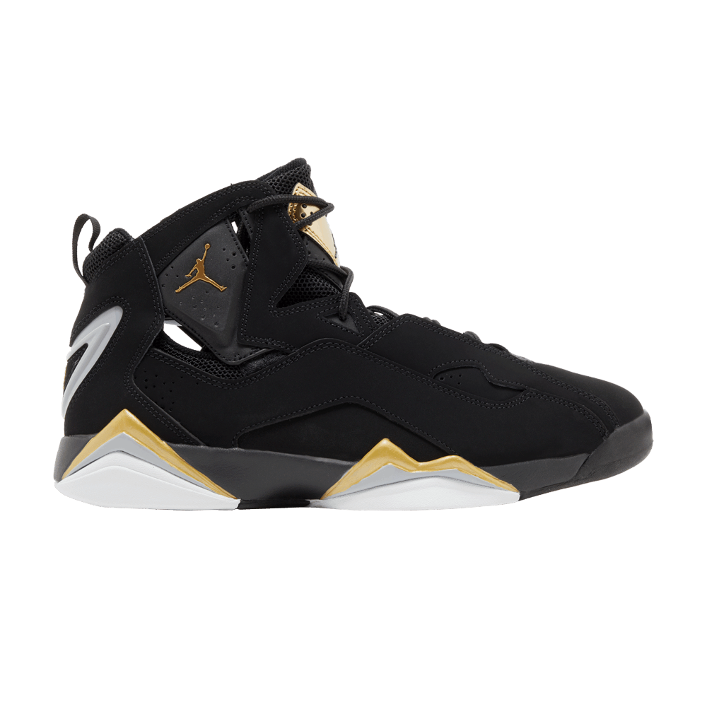 Men's Air Jordan True Flight 'Black Metallic Gold'