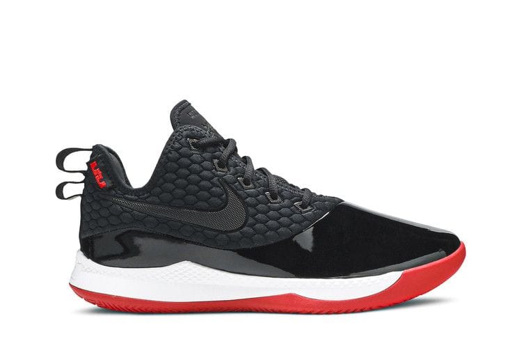 Men's LeBron Witness 3 Premium 'Black Red'