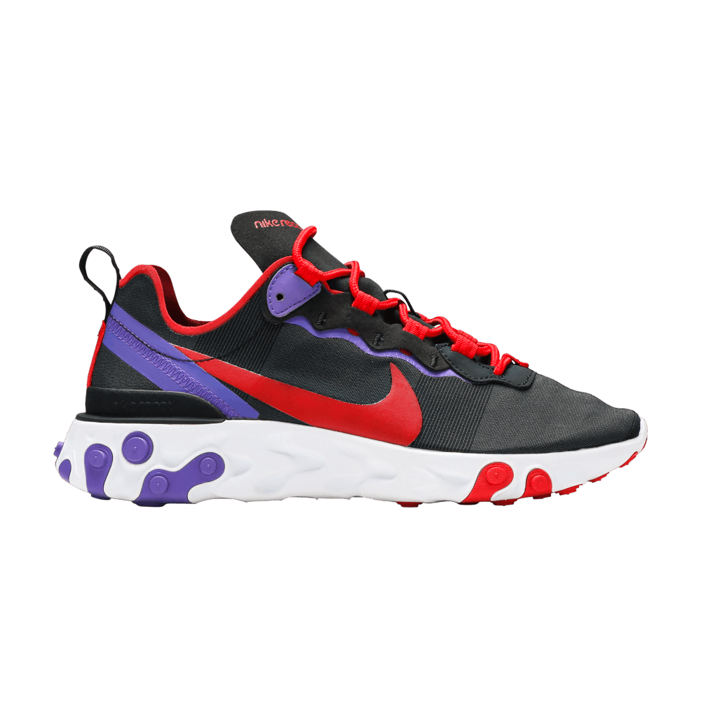 Women's React Element 55 'Black Red Purple'