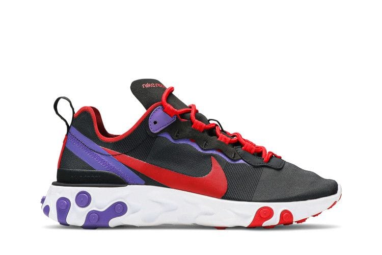 Women's React Element 55 'Black Red Purple'