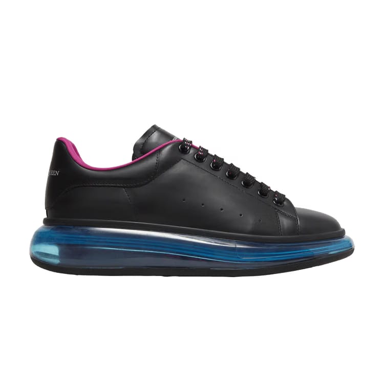 Alexander McQueen Oversized Sneaker Transparent Sole - Black Blue