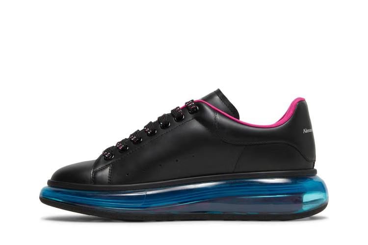 Alexander McQueen Oversized Sneaker Transparent Sole - Black Blue