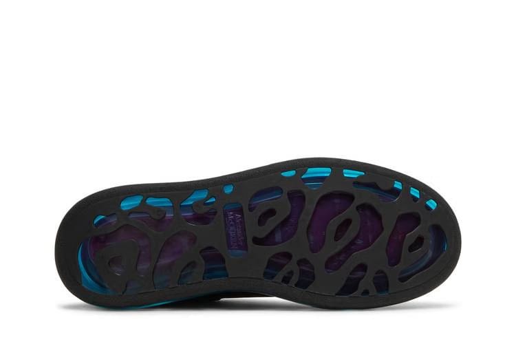 Alexander McQueen Oversized Sneaker Transparent Sole - Black Blue