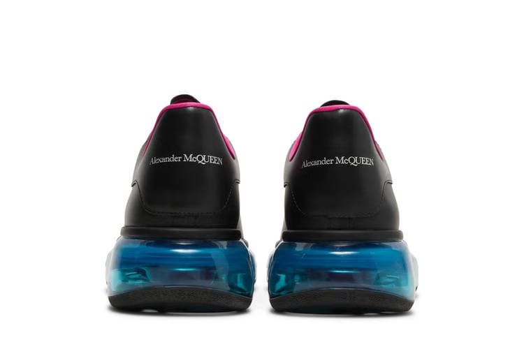 Alexander McQueen Oversized Sneaker Transparent Sole - Black Blue