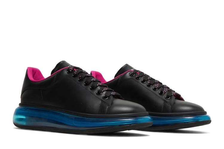 Alexander McQueen Oversized Sneaker Transparent Sole - Black Blue