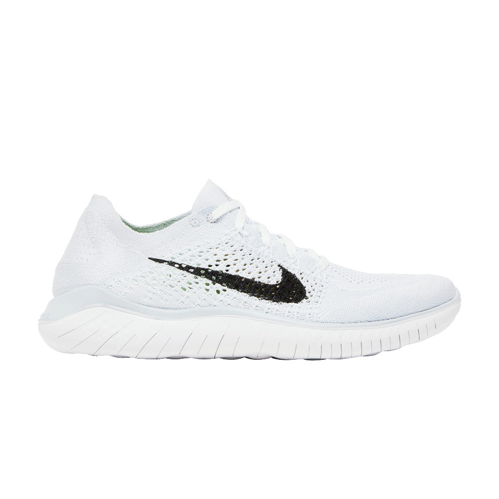 Women's Free RN Flyknit 2018 'White Platinum'