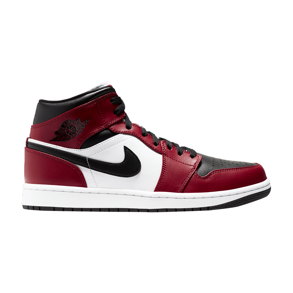 Men's Air Jordan 1 Mid 'Chicago Black Toe'