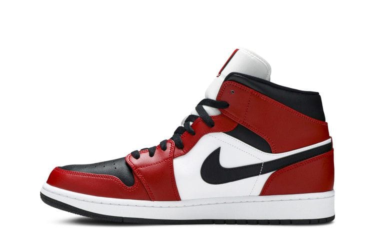 Men's Air Jordan 1 Mid 'Chicago Black Toe'