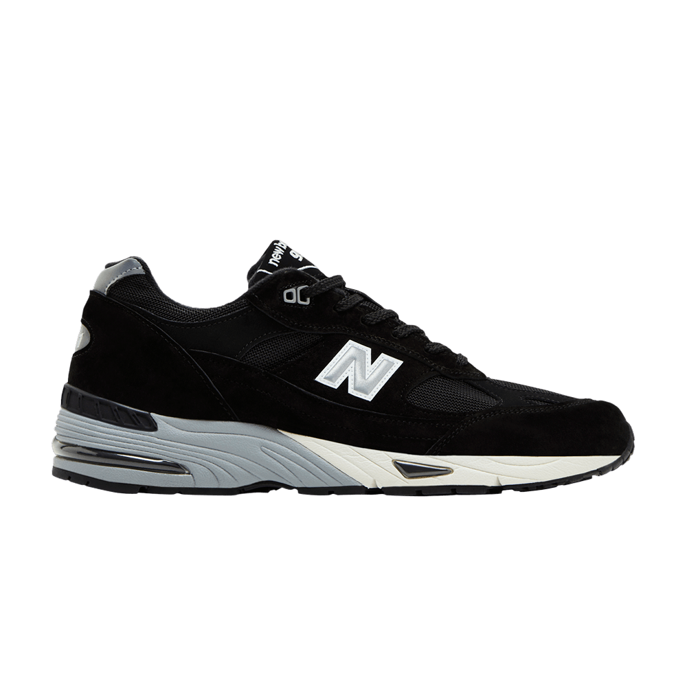 Men's 991 Made in England 'Black Silver'