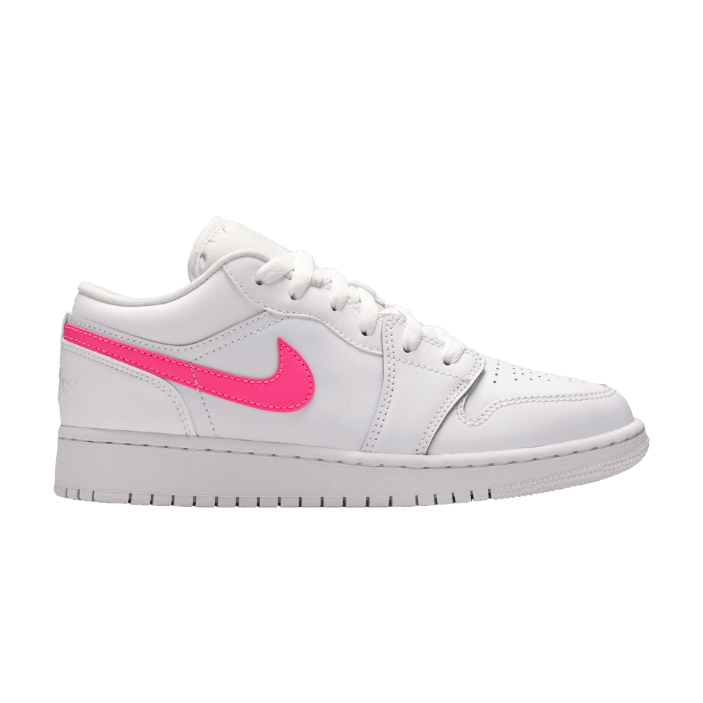 Air Jordan 1 Low GS 'White Neon'