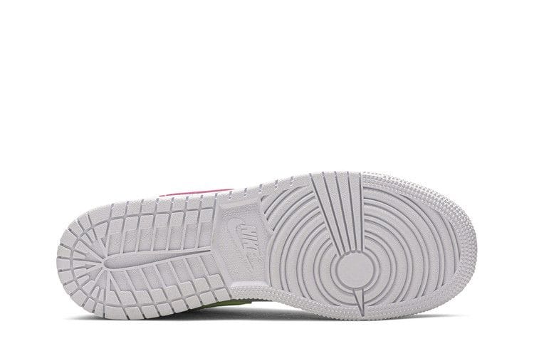 Air Jordan 1 Low GS 'White Neon'