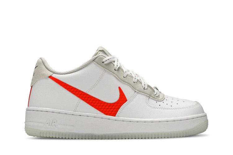 Air Force 1 LV8 3 GS 'White Total Orange'