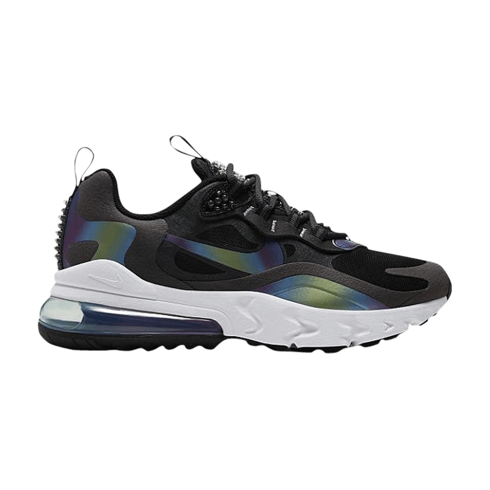 Air Max 270 React GS 'Dark Smoke Grey Iridescent'