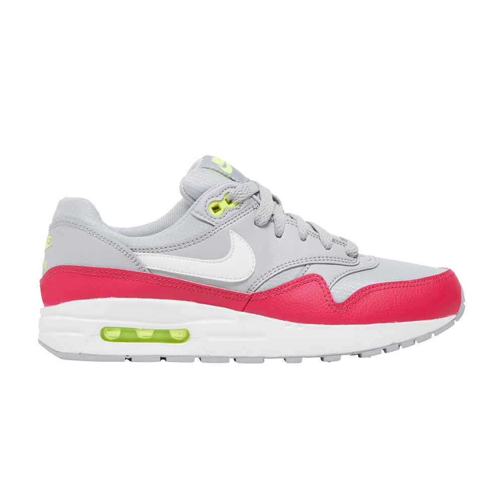 Air Max 1 GS 'Wolf Grey Rush Pink'
