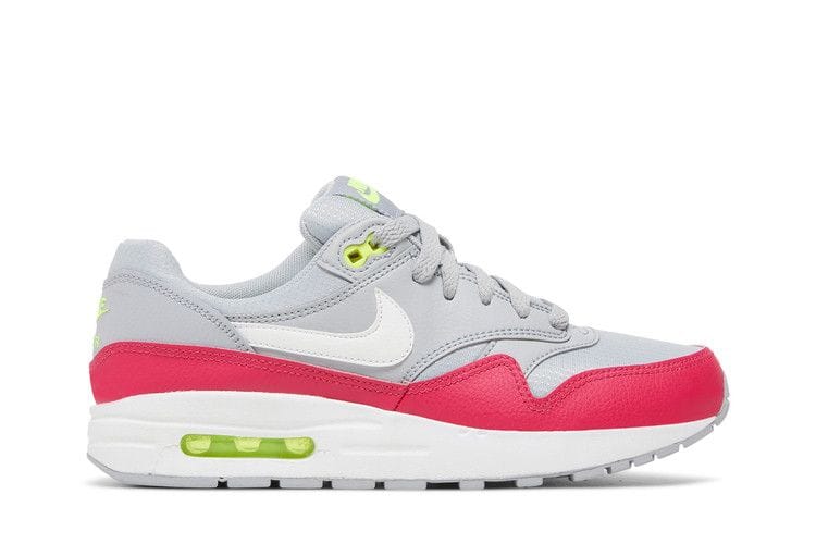 Air Max 1 GS 'Wolf Grey Rush Pink'