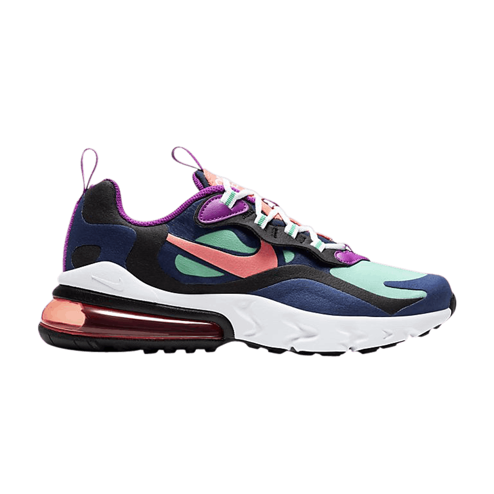 Air Max 270 React GS 'Kinetic Green Blue Ember'