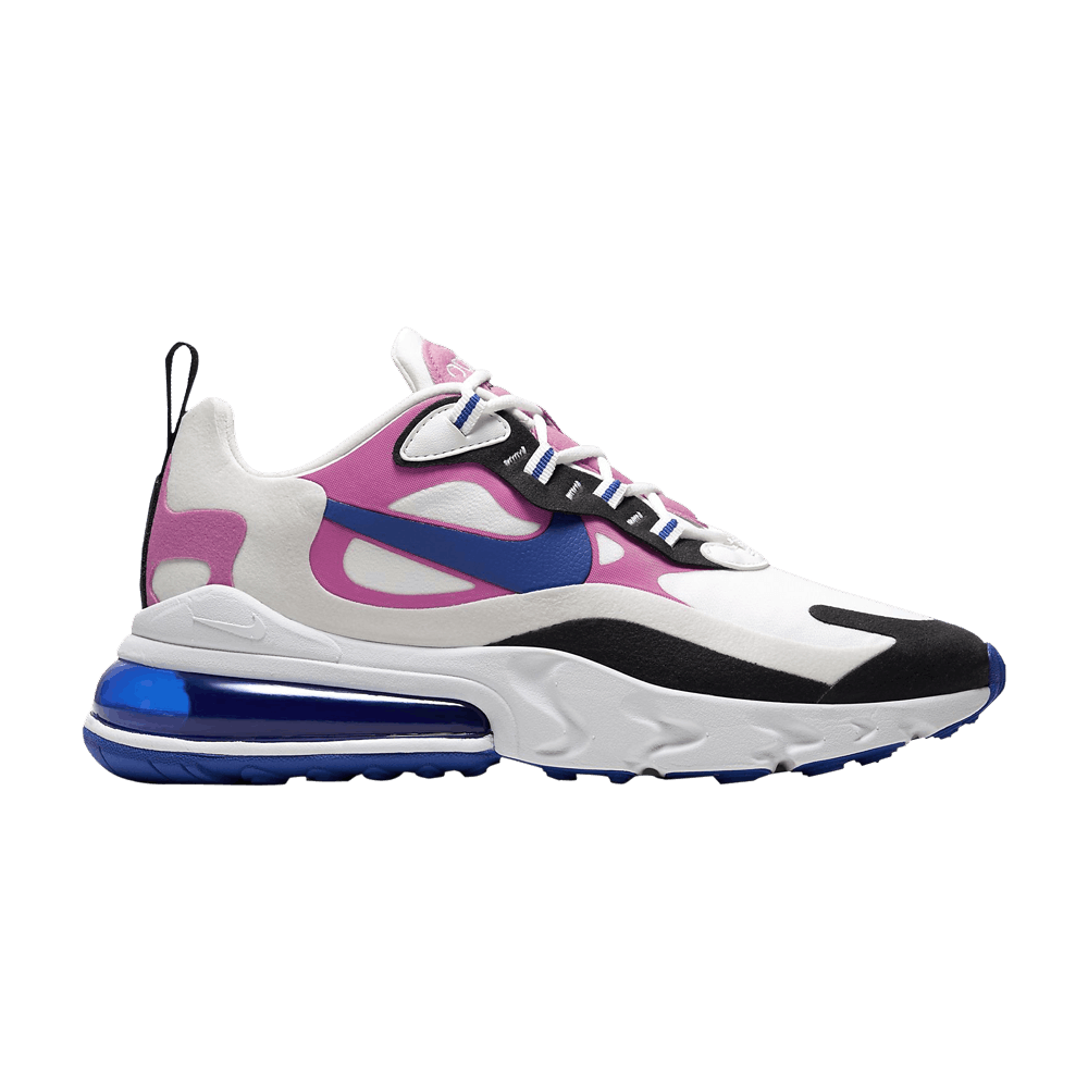 Women's Air Max 270 React 'White Fuchsia Blue'