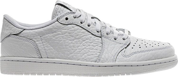 Men's Air Jordan 1 Retro Low Swooshless 'Triple White'