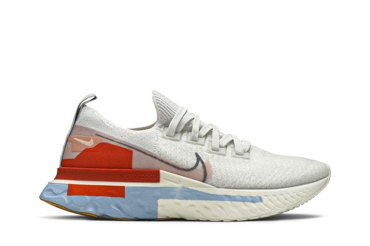 Women's React Infinity Run Flyknit 'Psychic Blue Coral'