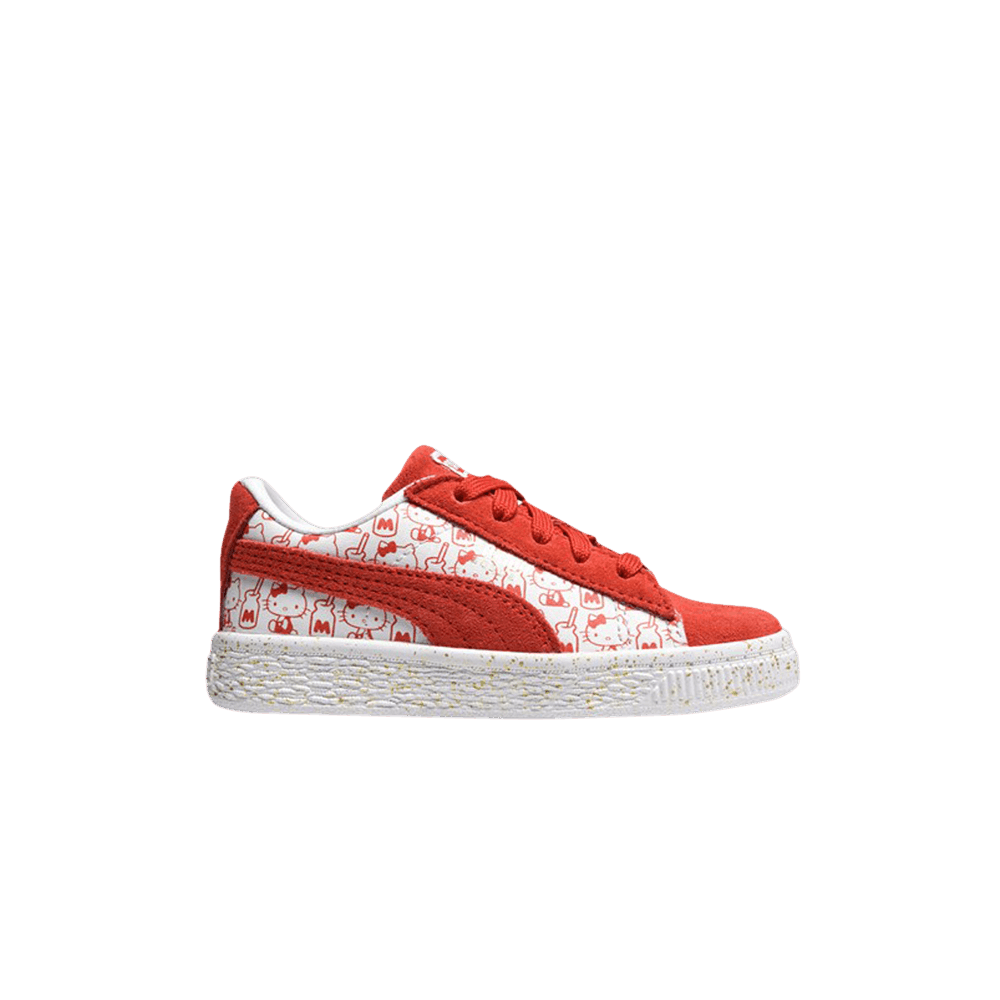 Hello Kitty x Suede Classic Infant 'Bright Red'