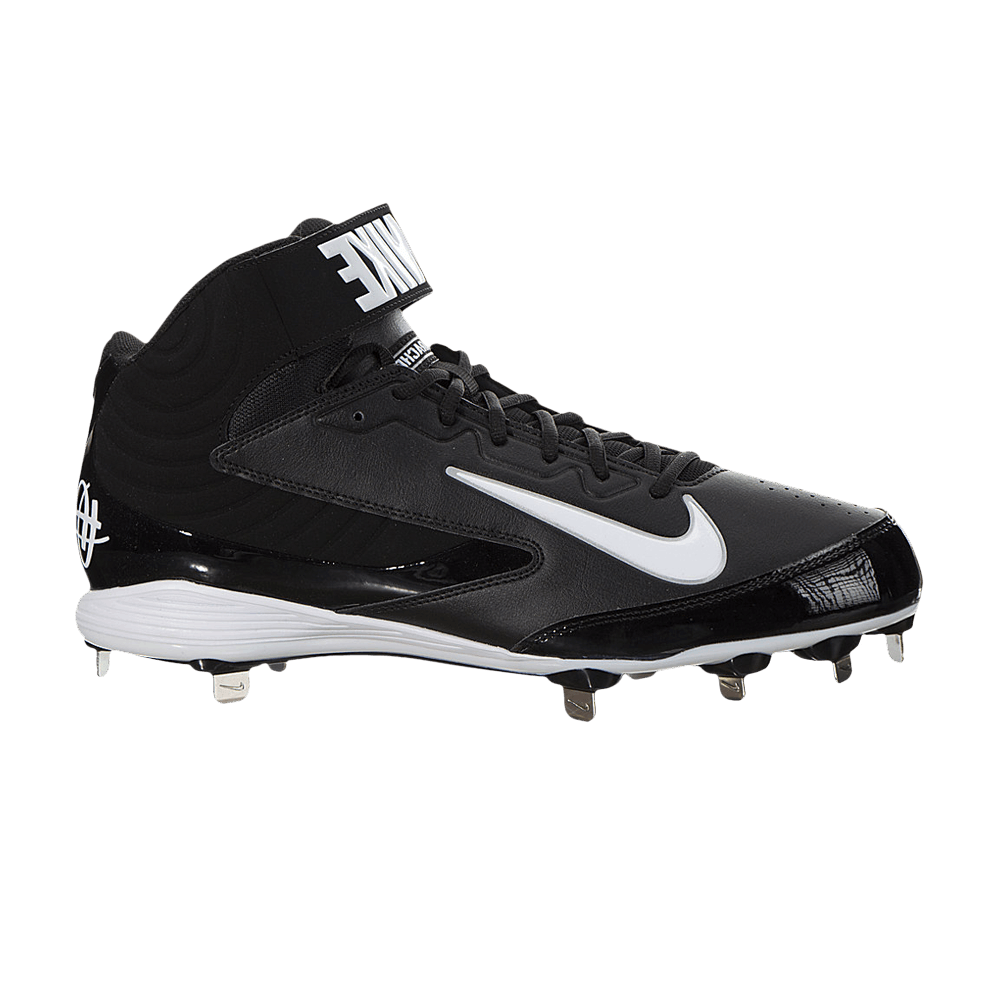 Men's Huarache Strike Mid Metal 'Black White'