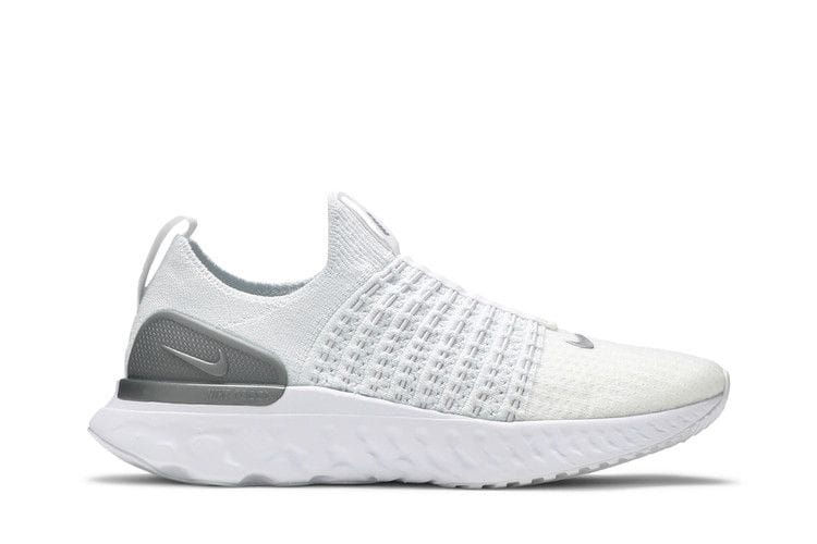 Women's React Phantom Run Flyknit 2 'True White Silver'