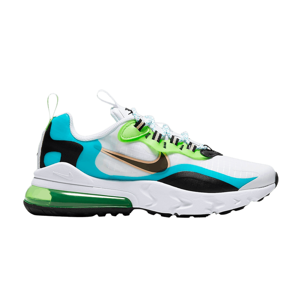 Air Max 270 React SE GS 'Oracle Aqua'