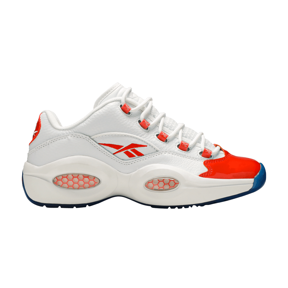 Men's Question Low Patent 'Vivid Orange'