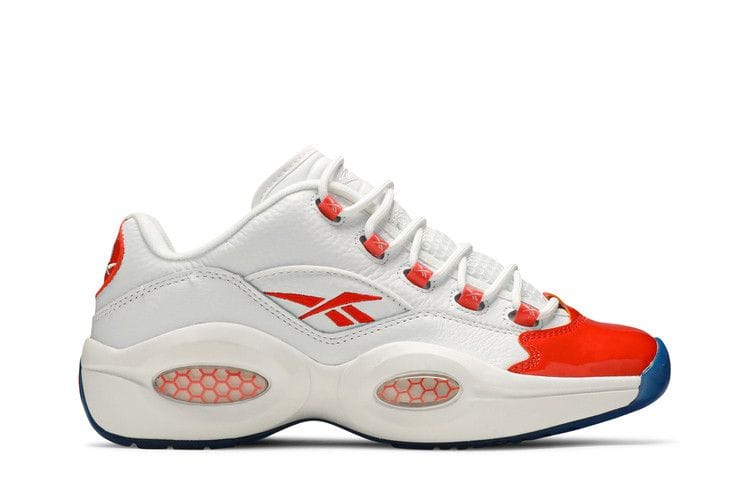 Men's Question Low Patent 'Vivid Orange'