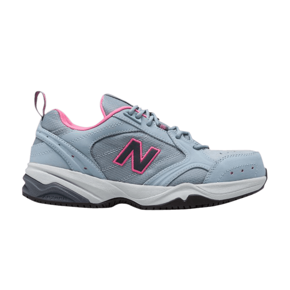 Women's Steel Toe 627 Suede 'Light Grey Pink'