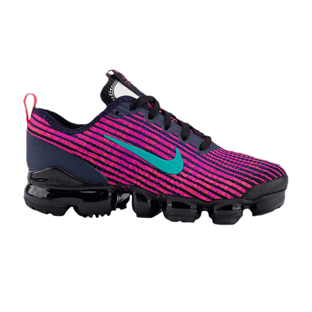 Air VaporMax Flyknit 3 GS 'Blackened Blue Ember'