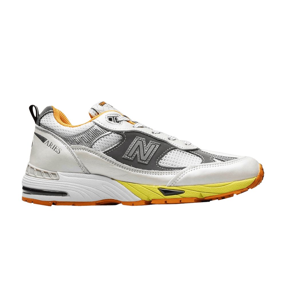 Women's Aries x 991 Made in England 'Orange Silver'