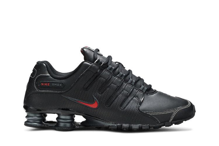 Men's Shox NZ 'Black Varsity Red'