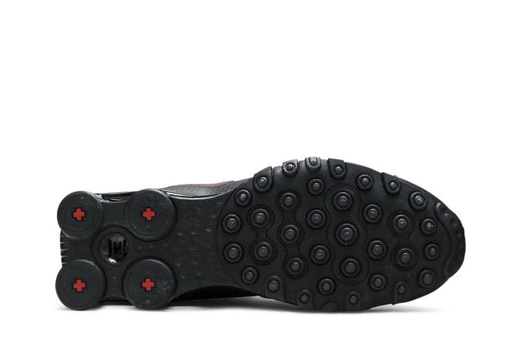Men's Shox NZ 'Black Varsity Red'