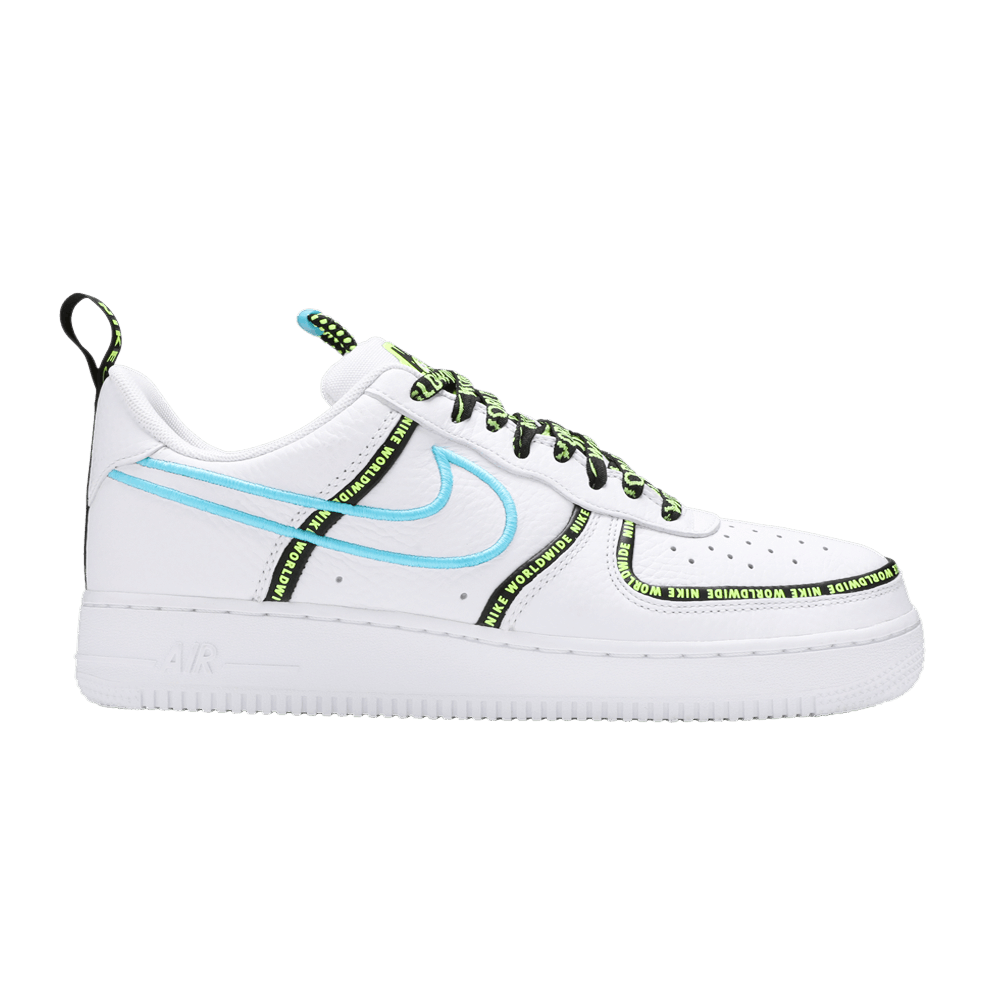 Men's Air Force 1 '07 Premium 'Worldwide Pack - Blue Fury'
