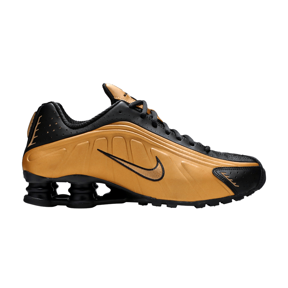 Men's Shox R4 'Metallic Gold'