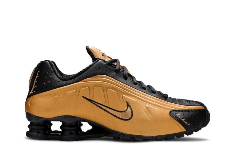 Men's Shox R4 'Metallic Gold'