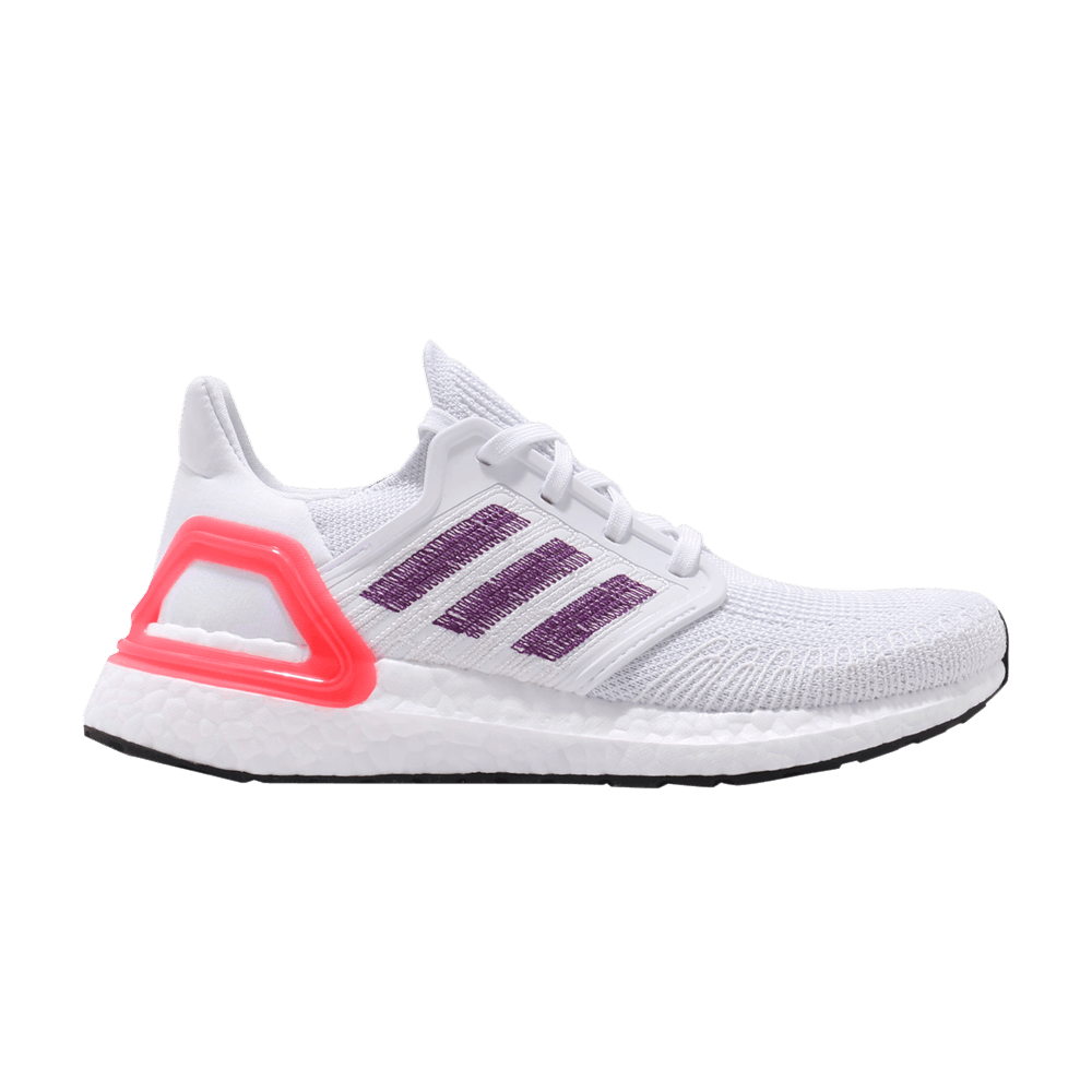 Women's UltraBoost 20 'White Shock Red'
