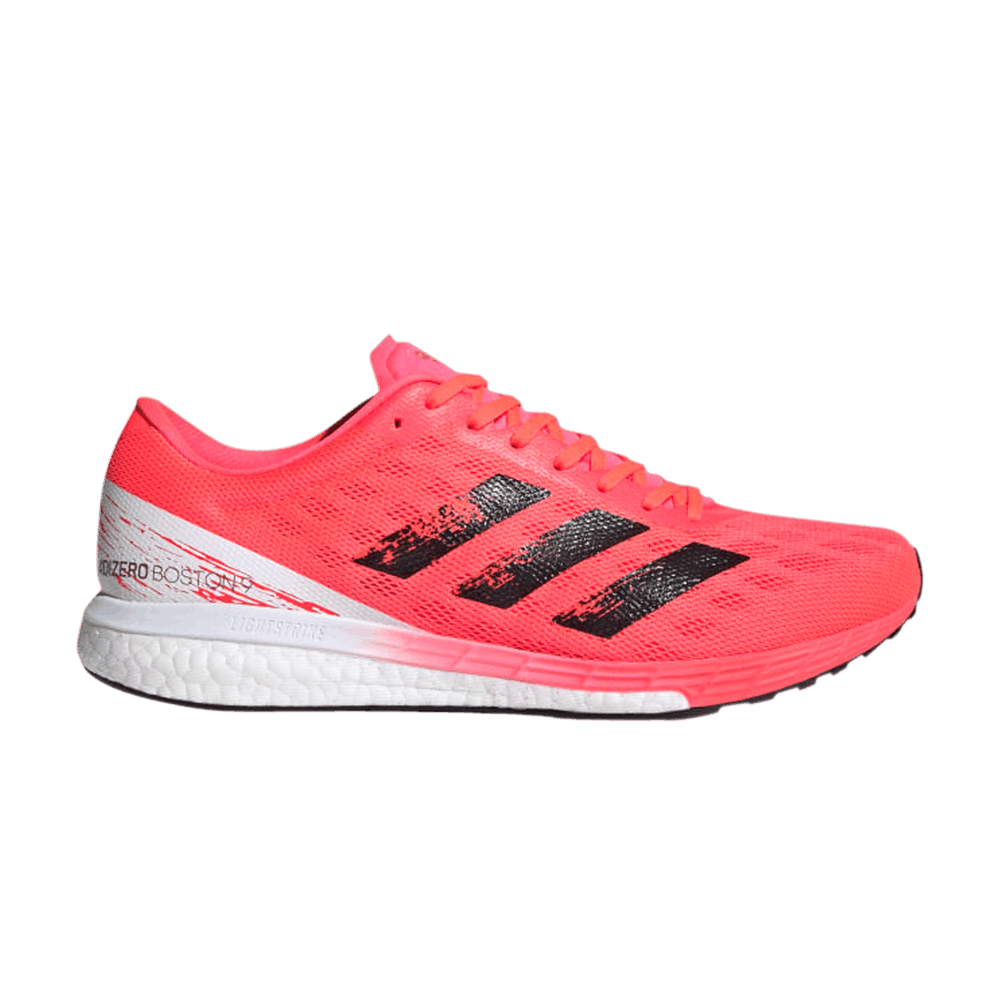 Men's Adizero Boston 9 'Signal Pink Black'