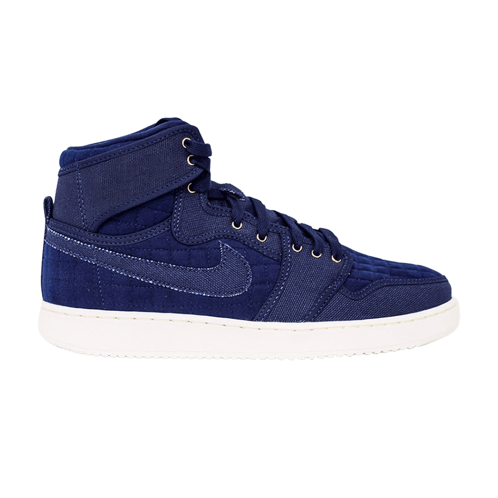 Men's AJKO High OG Canvas 'Obsidian'