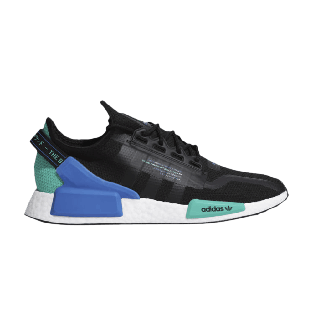 Men's NMD_R1 V2 'Black Cyan'