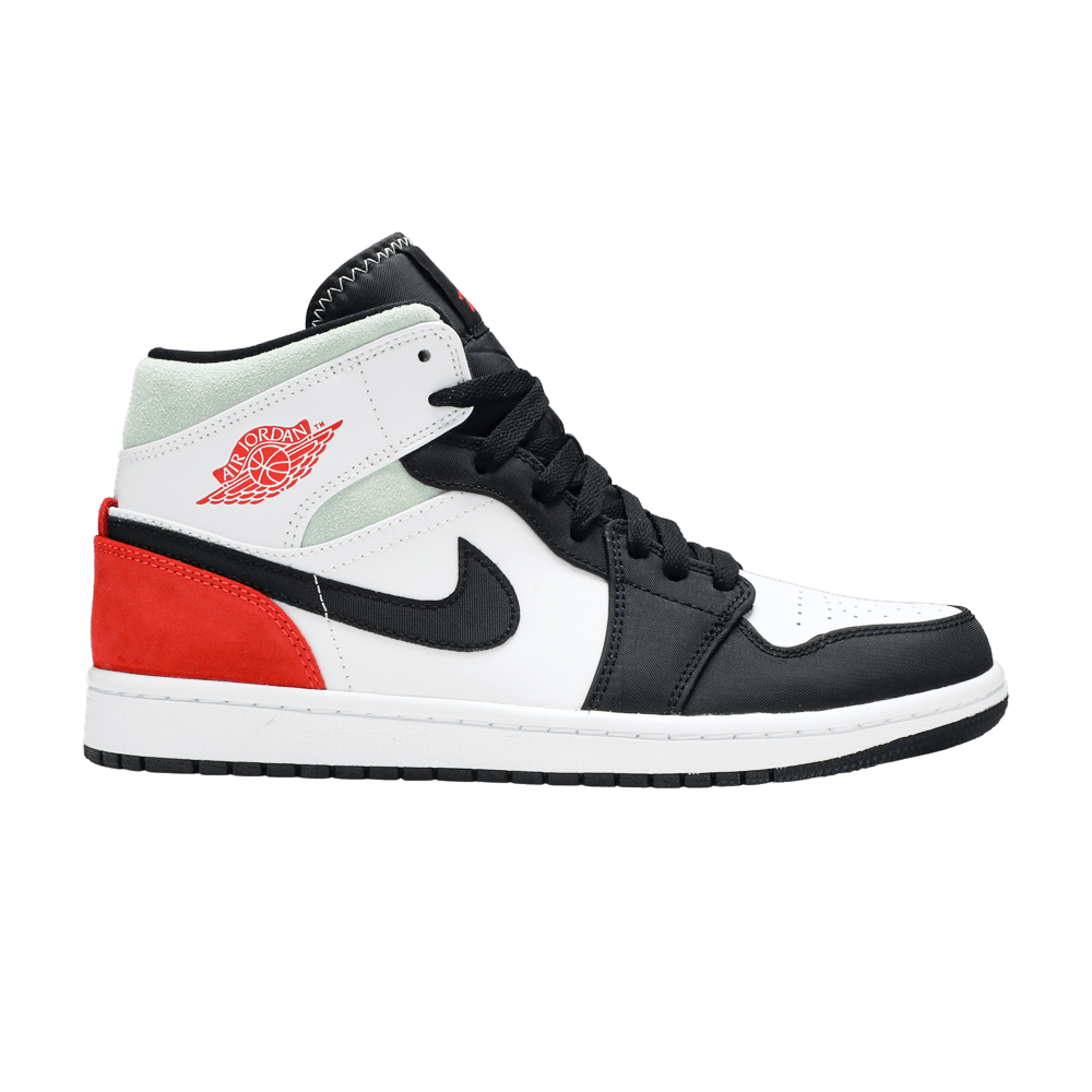 Men's Air Jordan 1 Mid SE 'Red Black Toe'